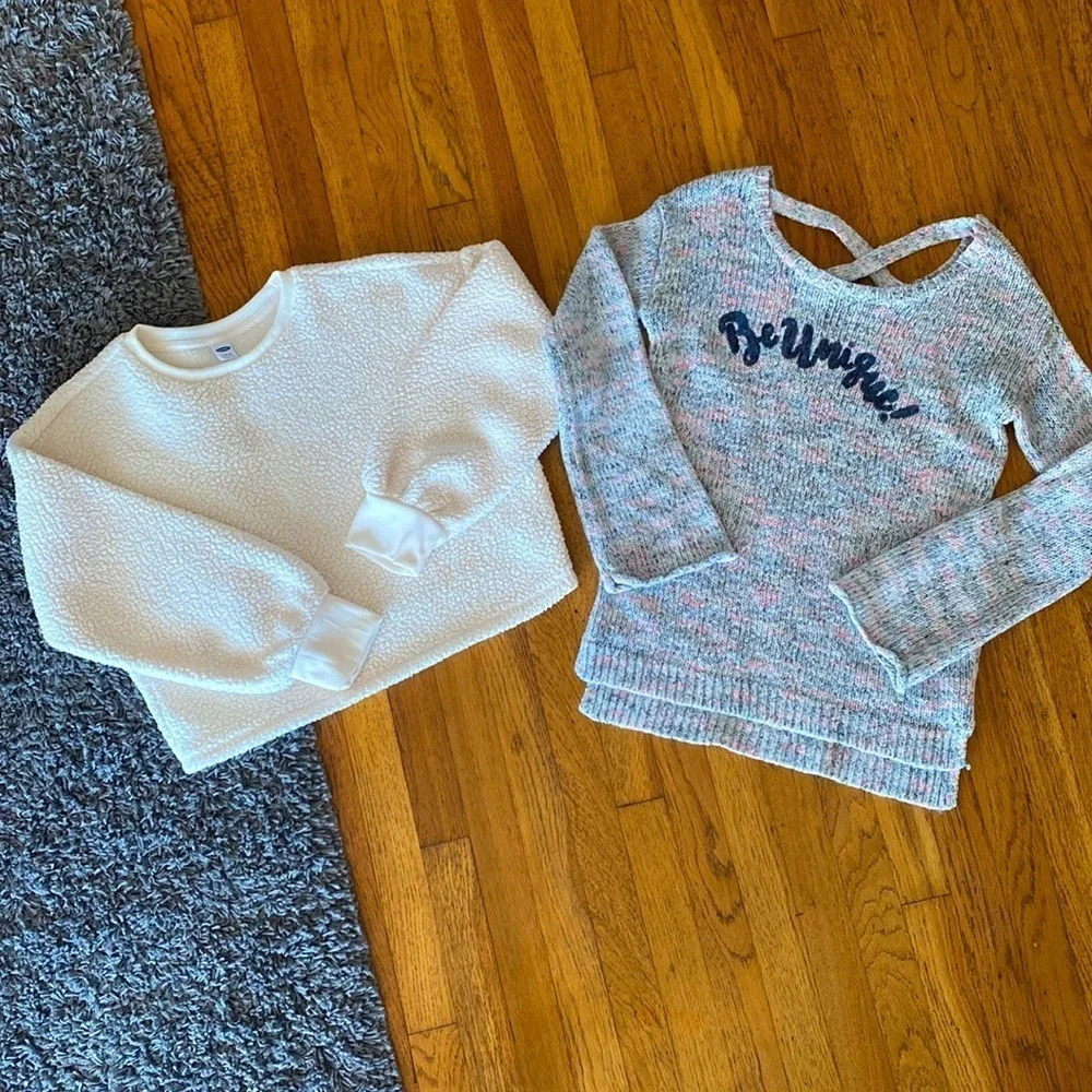Big Girl Sweater Bundle Size 10/12